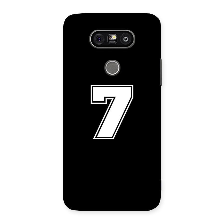 Number 7 Back Case for LG G5