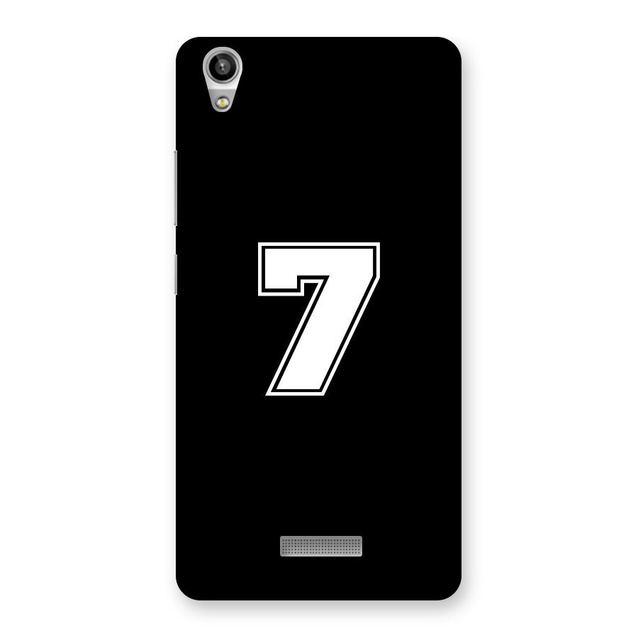 Number 7 Back Case for Lava-Pixel-V1