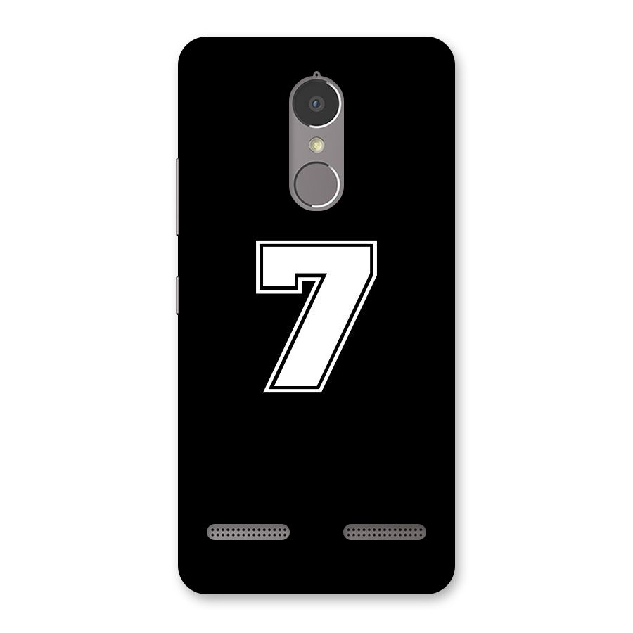 Number 7 Back Case for Lenovo K6
