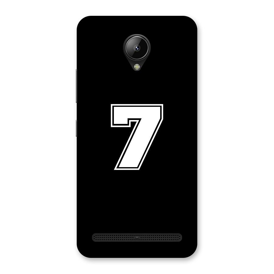 Number 7 Back Case for Lenovo C2