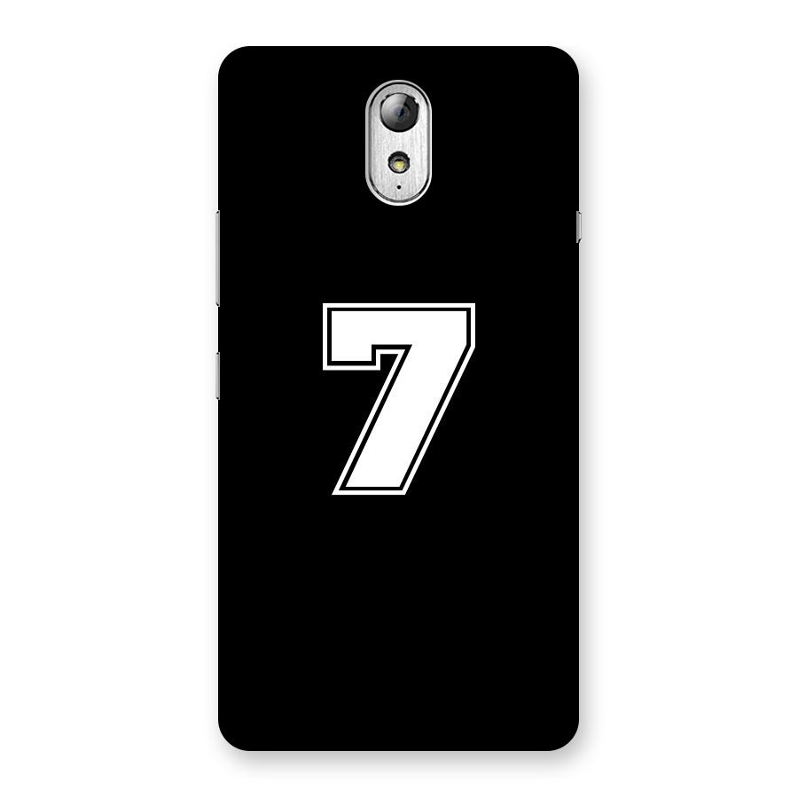 Number 7 Back Case for Lenovo Vibe P1M