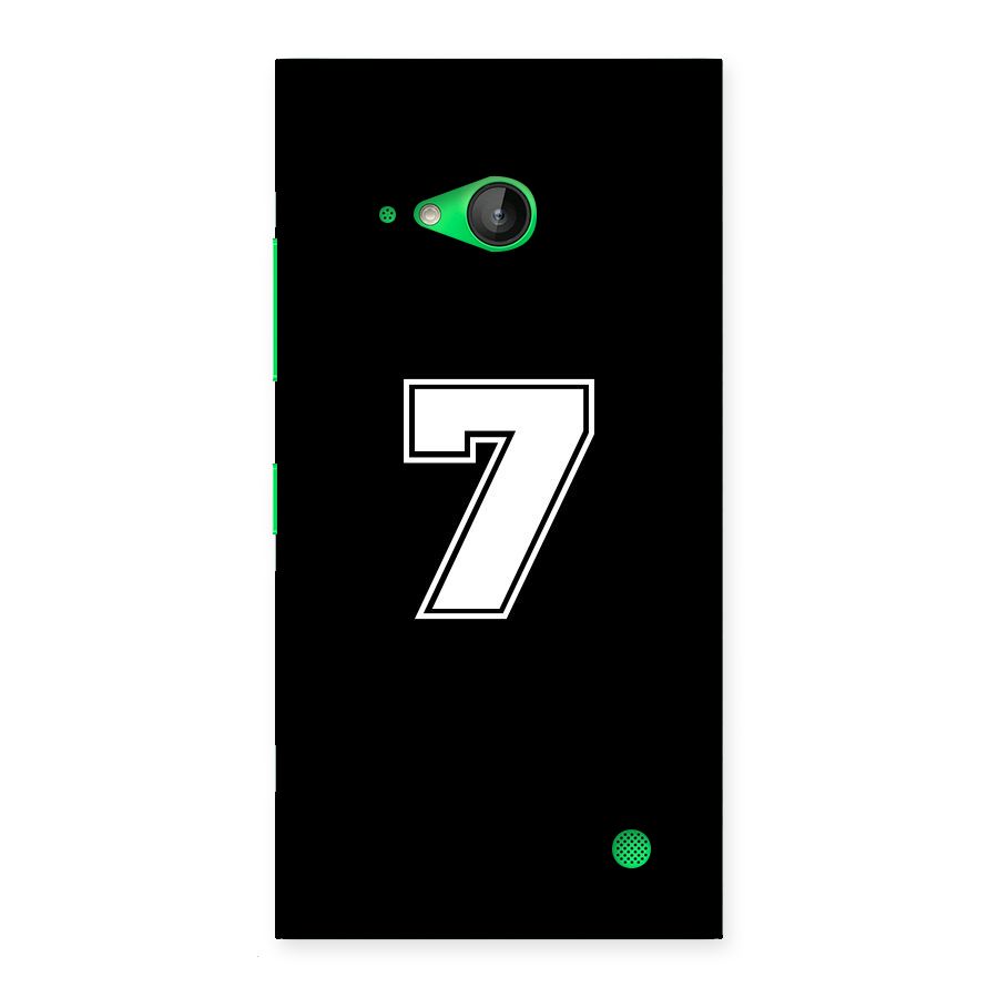 Number 7 Back Case for Lumia 730