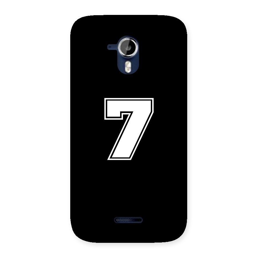 Number 7 Back Case for Micromax Canvas Magnus A117