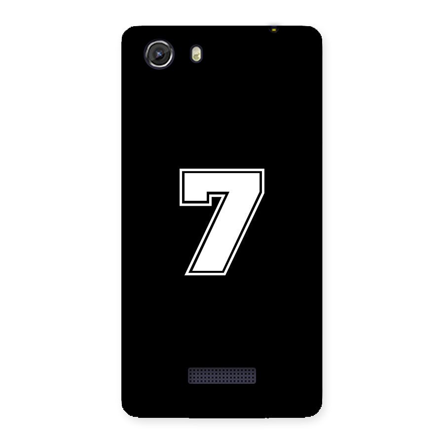 Number 7 Back Case for Micromax Unite 3