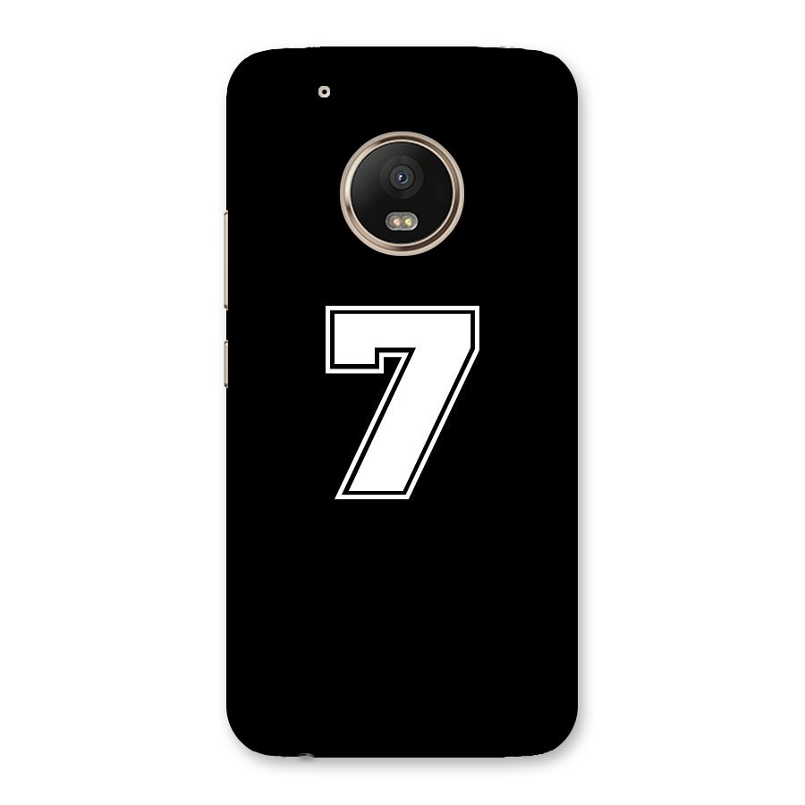 Number 7 Back Case for Moto G5 Plus