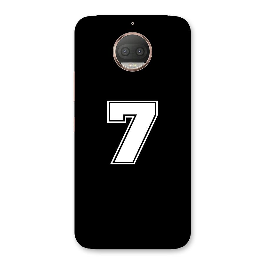 Number 7 Back Case for Moto G5s Plus