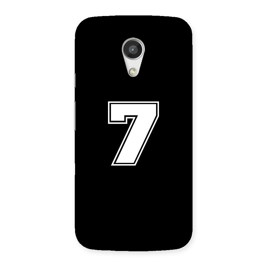 Number 7 Back Case for Moto G 2nd Gen