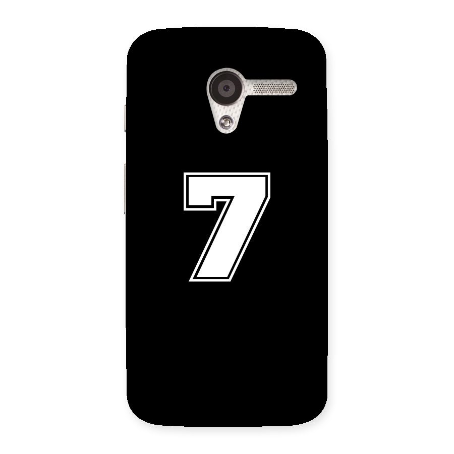 Number 7 Back Case for Moto X