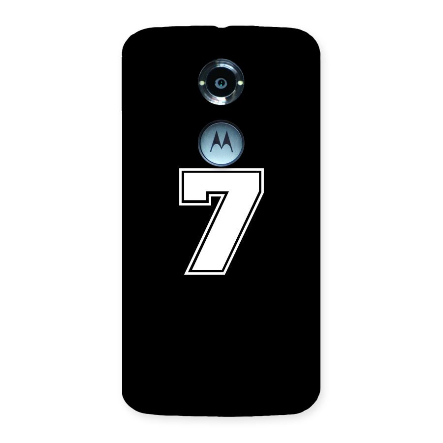 Number 7 Back Case for Moto X 2nd Gen