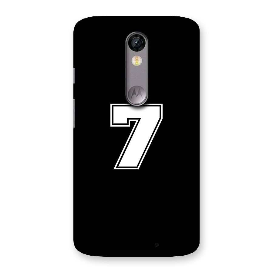 Number 7 Back Case for Moto X Force