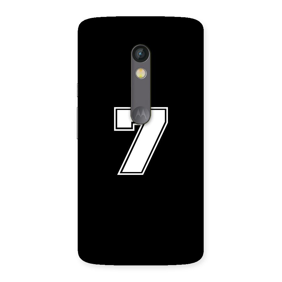 Number 7 Back Case for Moto X Play