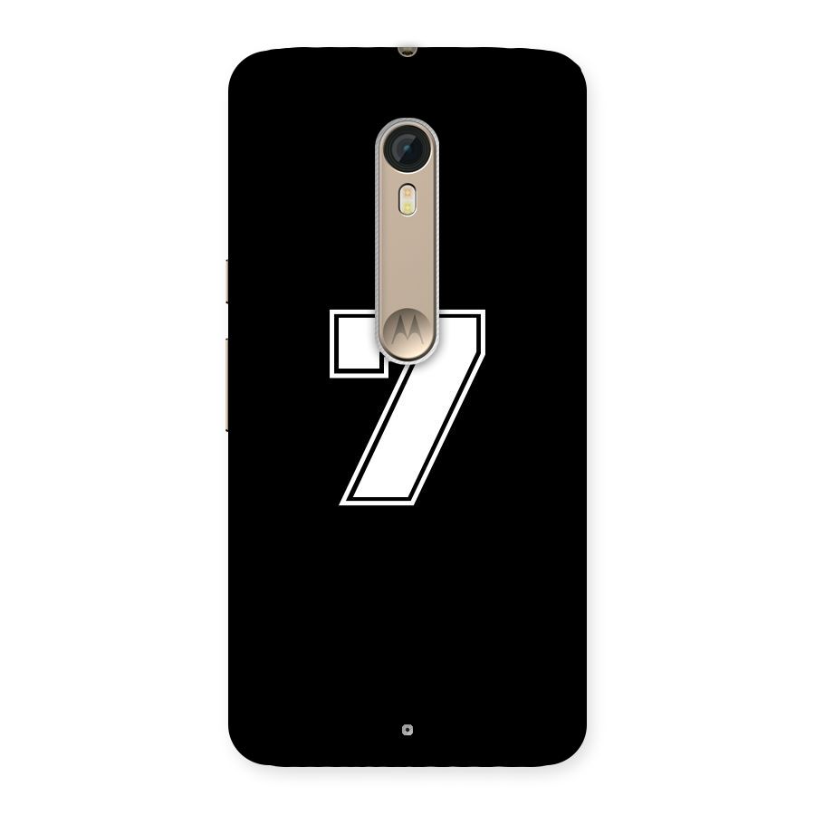Number 7 Back Case for Motorola Moto X Style