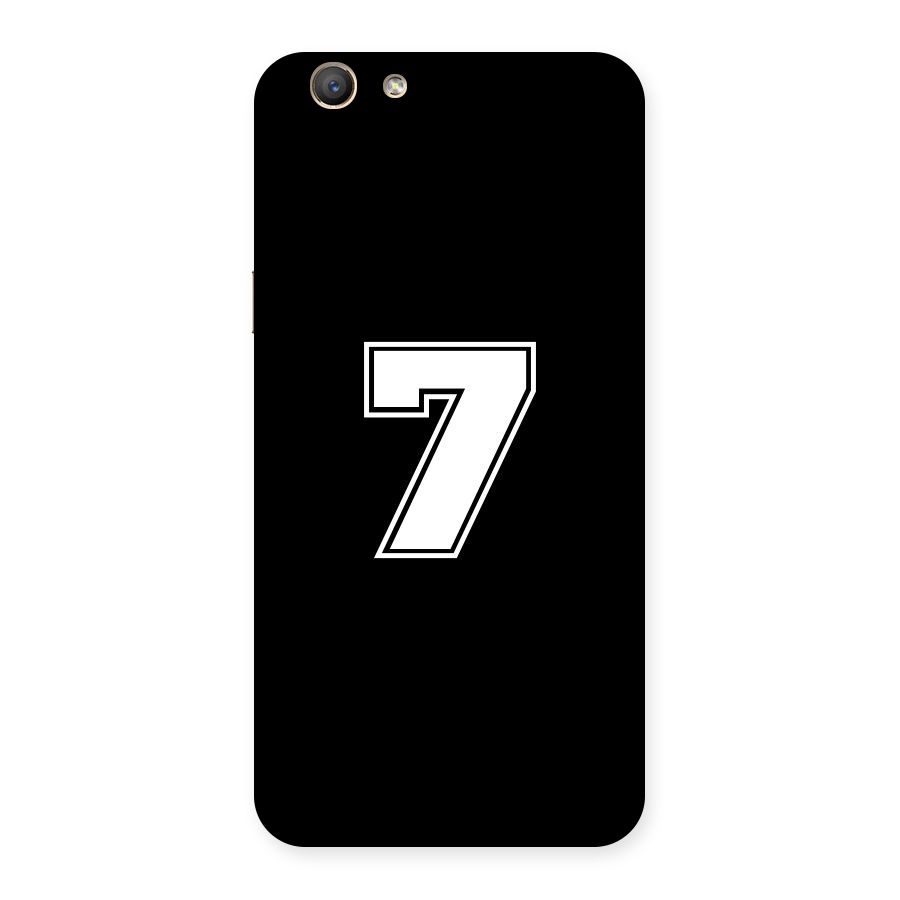 Number 7 Back Case for Oppo F1s