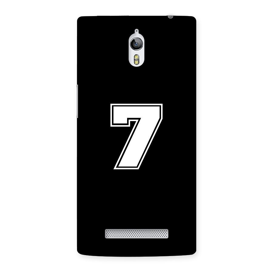Number 7 Back Case for Oppo Find 7