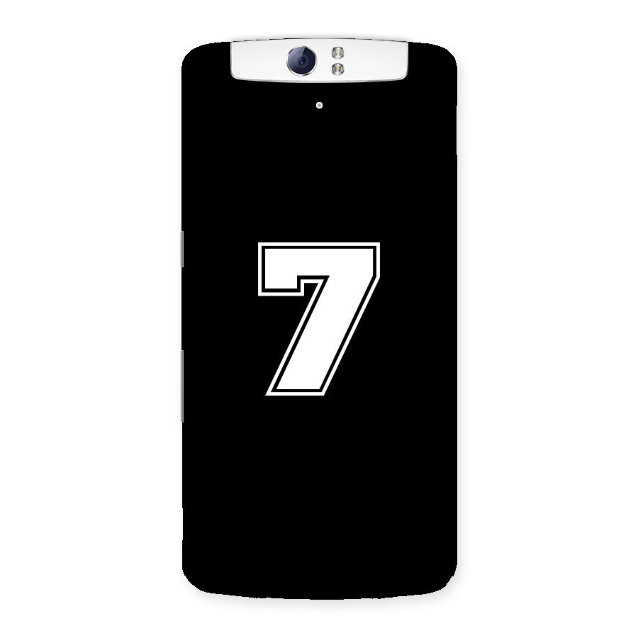 Number 7 Back Case for Oppo N1