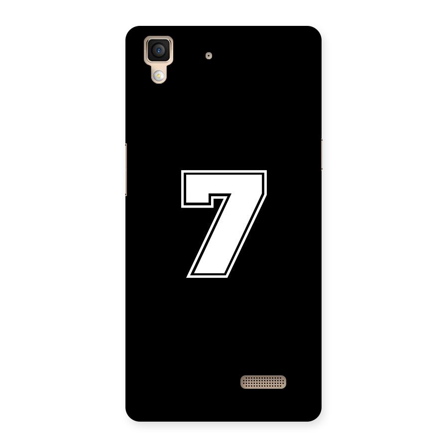 Number 7 Back Case for Oppo R7