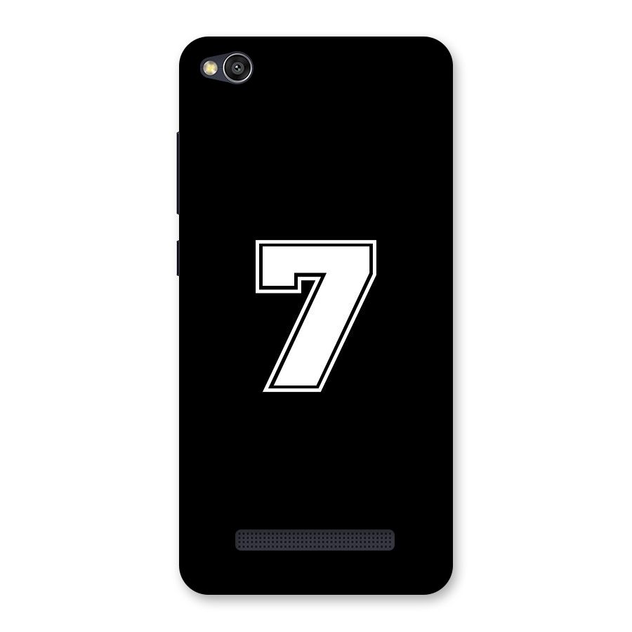 Number 7 Back Case for Redmi 4A
