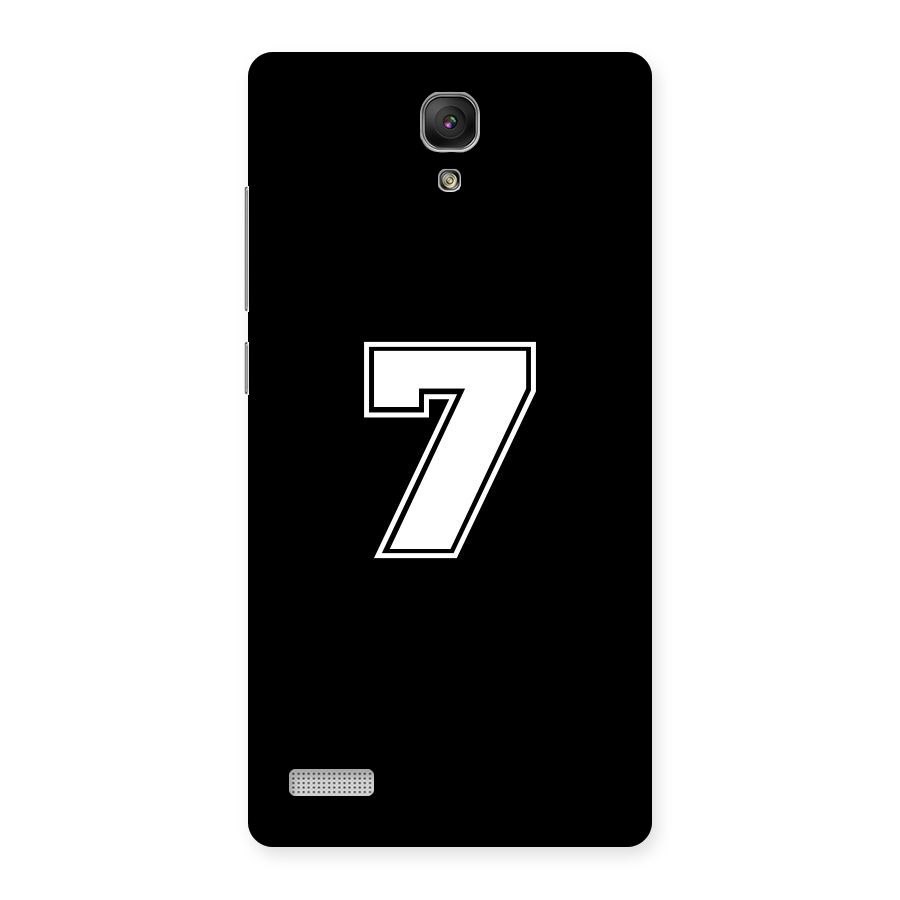 Number 7 Back Case for Redmi Note Prime