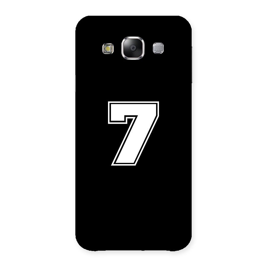 Number 7 Back Case for Samsung Galaxy E5