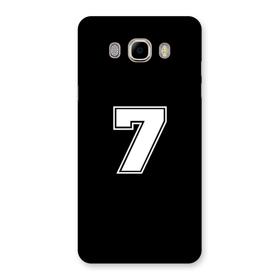 Number 7 Back Case for Samsung Galaxy J7 2016
