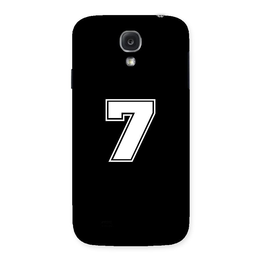 Number 7 Back Case for Samsung Galaxy S4