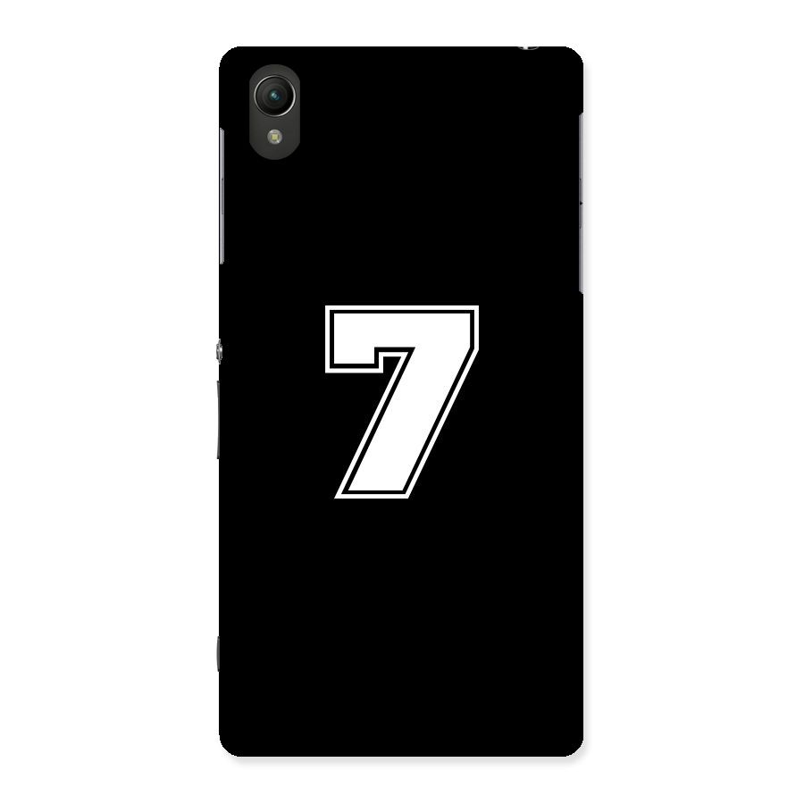 Number 7 Back Case for Sony Xperia Z2