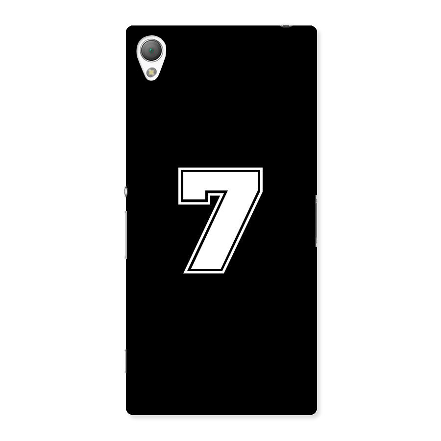 Number 7 Back Case for Sony Xperia Z3