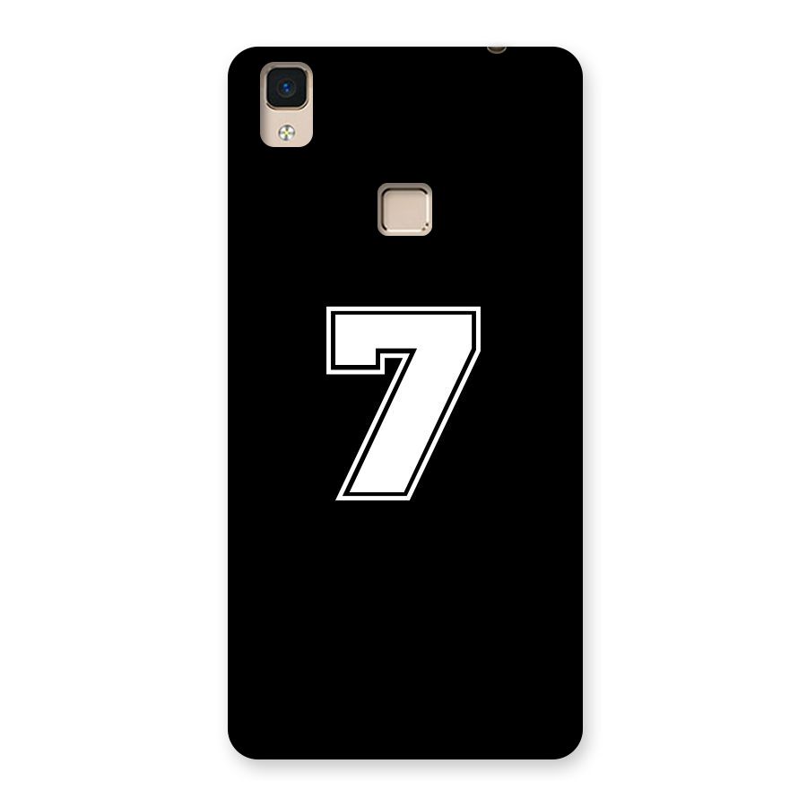 Number 7 Back Case for V3 Max