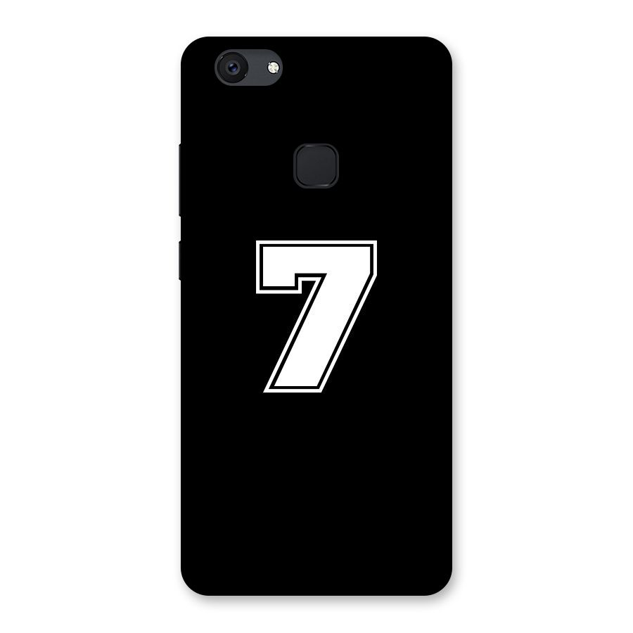 Number 7 Back Case for Vivo V7 Plus