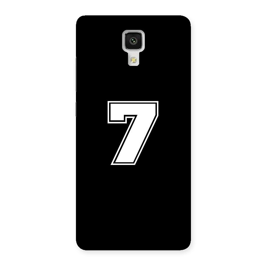 Number 7 Back Case for Xiaomi Mi 4