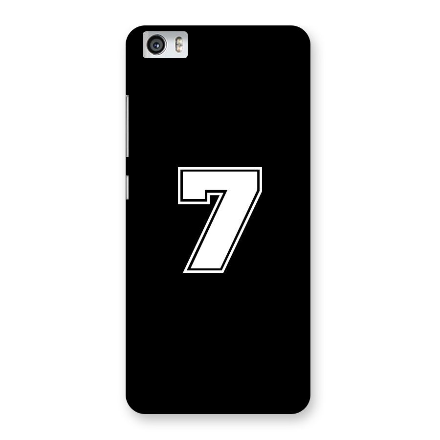 Number 7 Back Case for Xiaomi Redmi Mi5