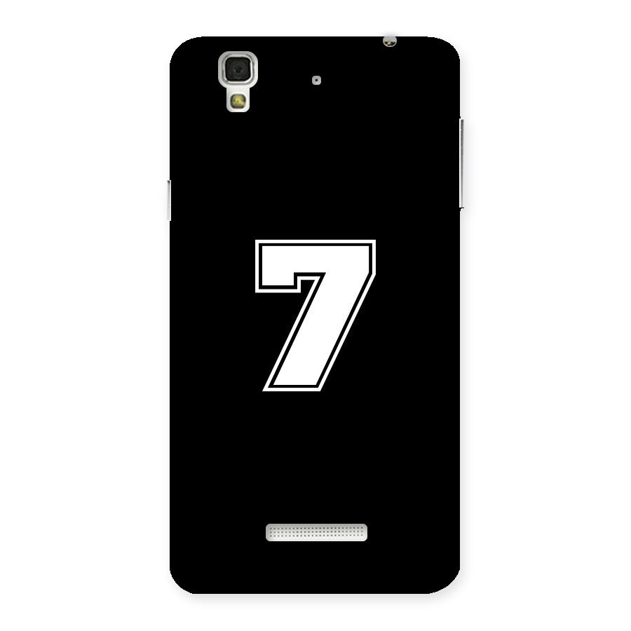 Number 7 Back Case for Yu Yureka