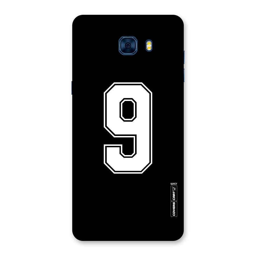 Number 9 Back Case for Galaxy C7 Pro