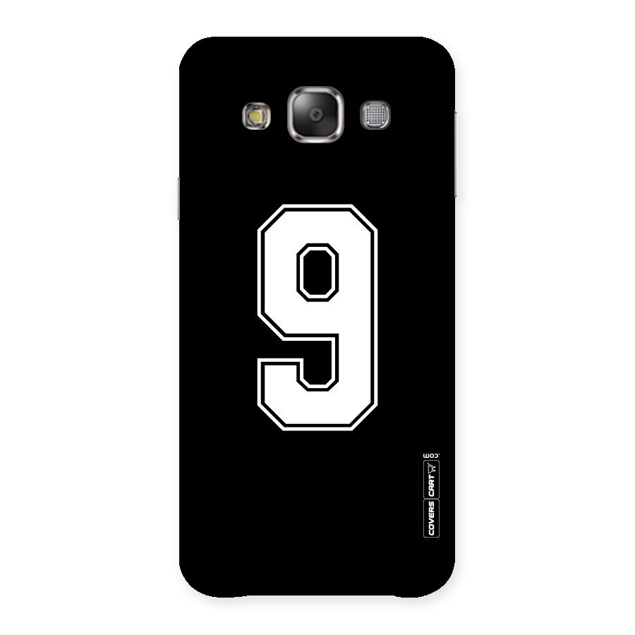 Number 9 Back Case for Galaxy E7