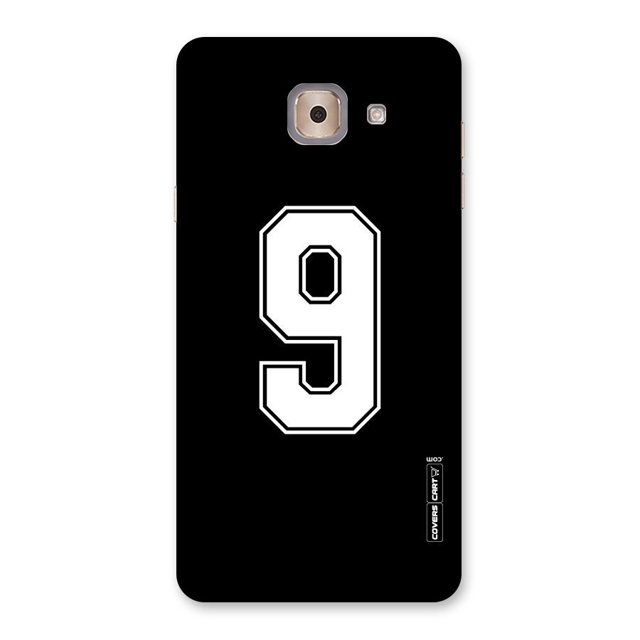 Number 9 Back Case for Galaxy J7 Max