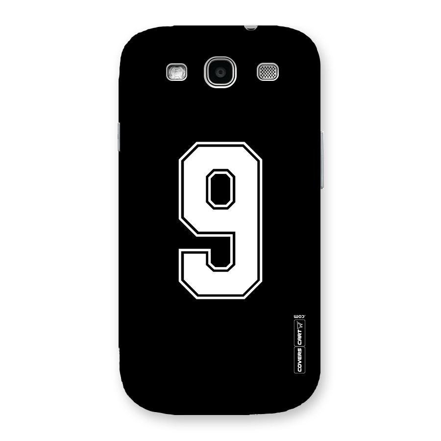 Number 9 Back Case for Galaxy S3
