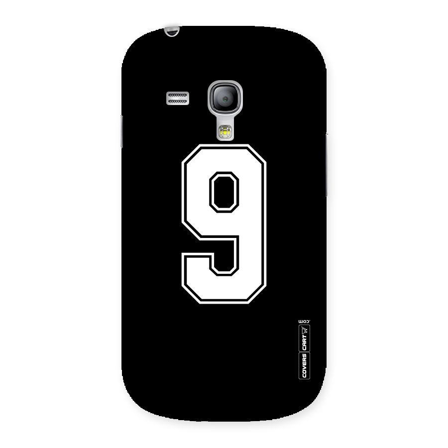 Number 9 Back Case for Galaxy S3 Mini