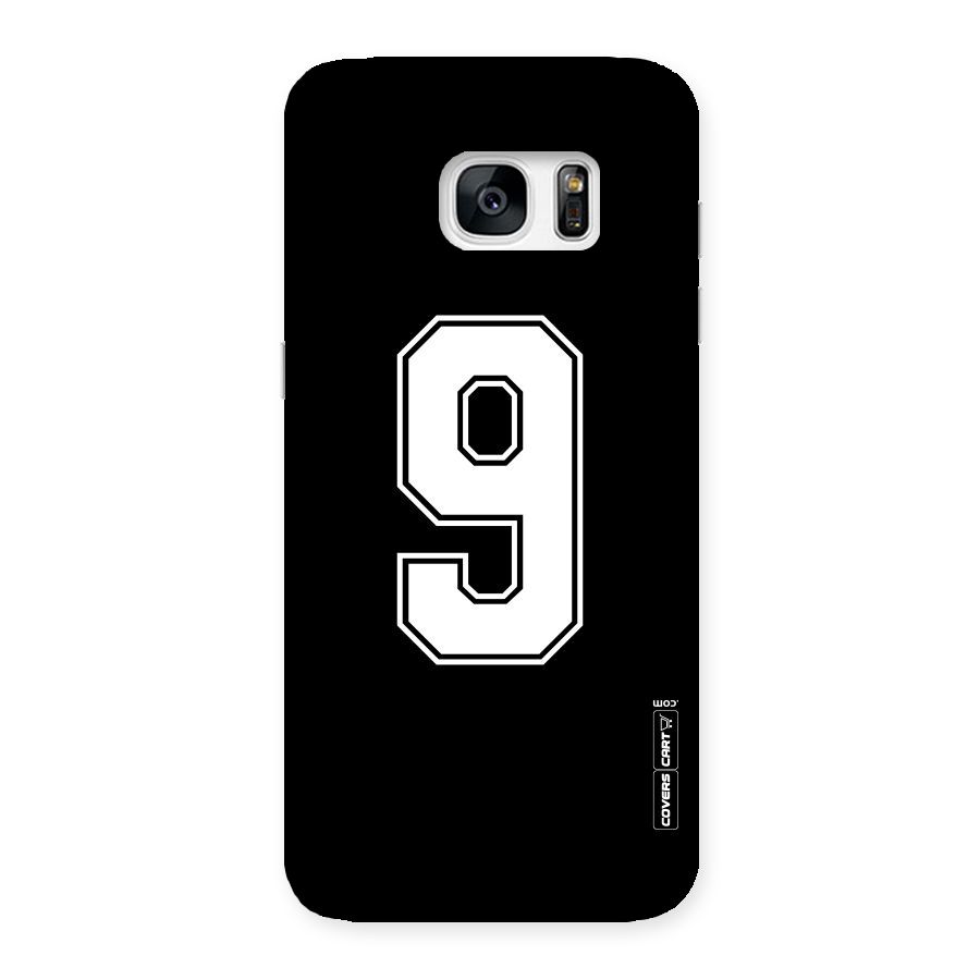 Number 9 Back Case for Galaxy S7 Edge