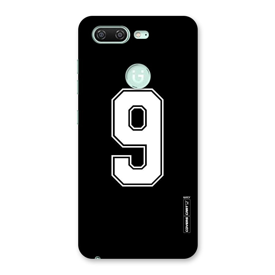 Number 9 Back Case for Gionee S10