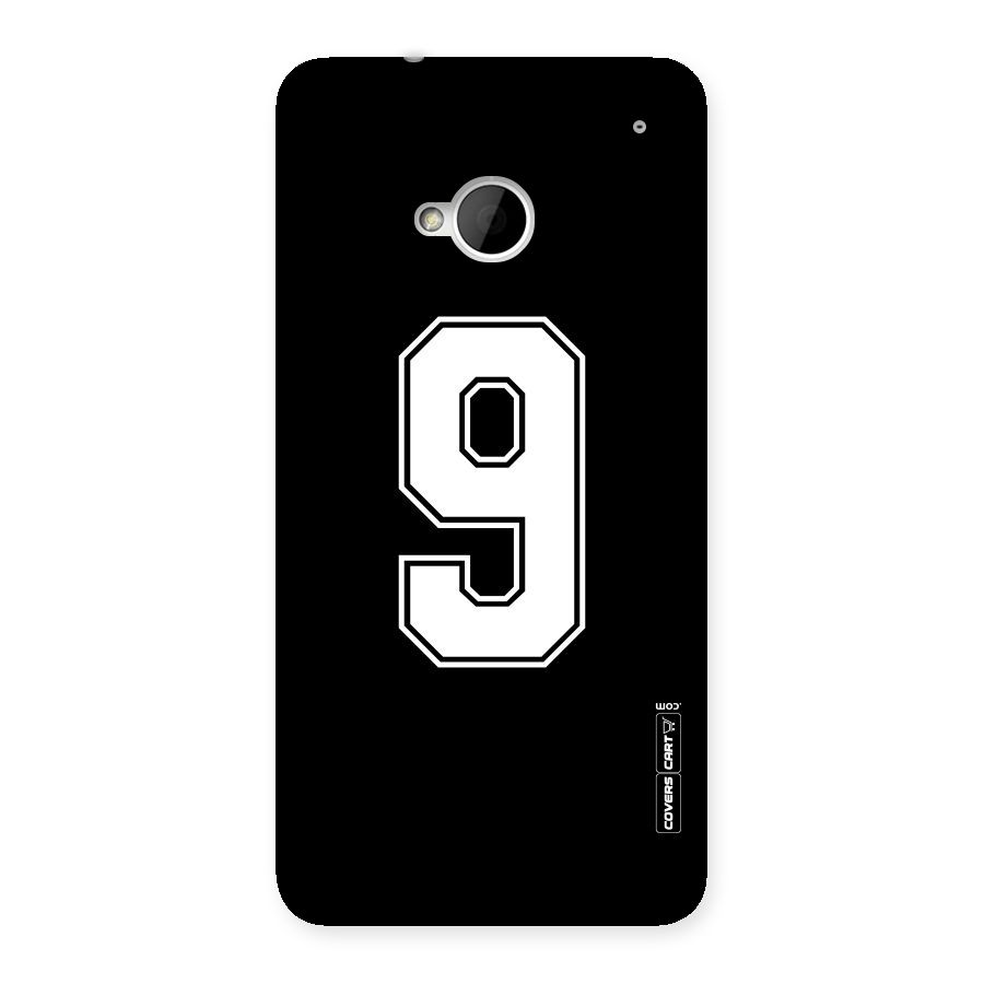 Number 9 Back Case for HTC One M7