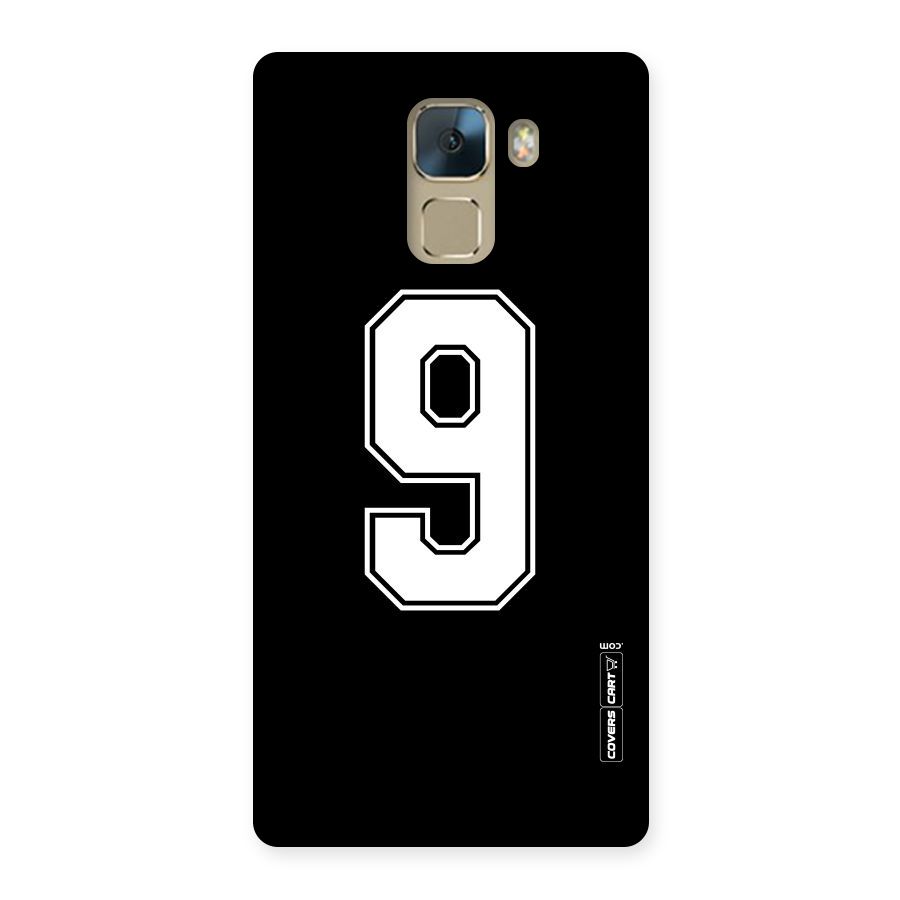 Number 9 Back Case for Huawei Honor 7