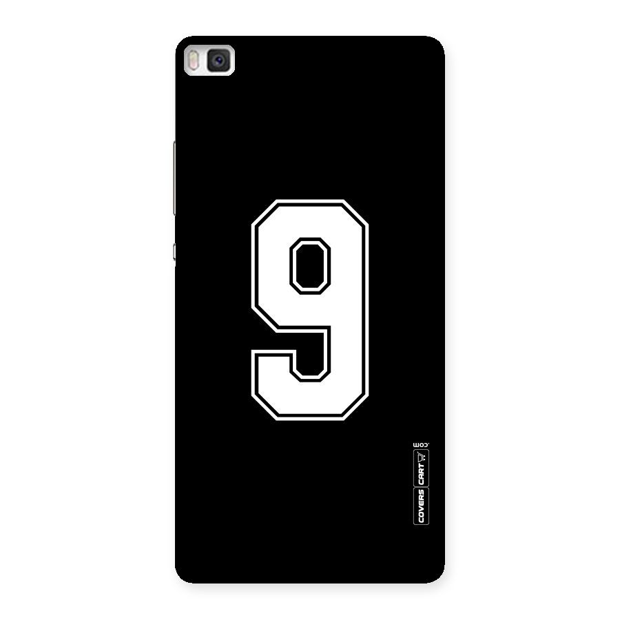 Number 9 Back Case for Huawei P8