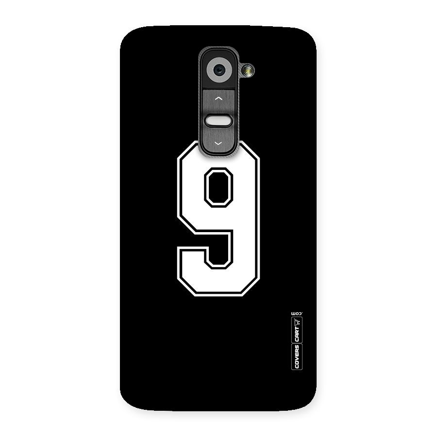 Number 9 Back Case for LG G2