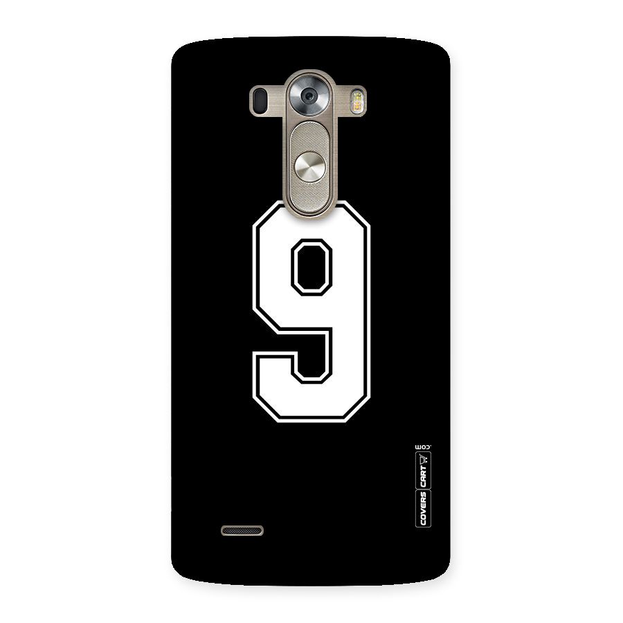 Number 9 Back Case for LG G3