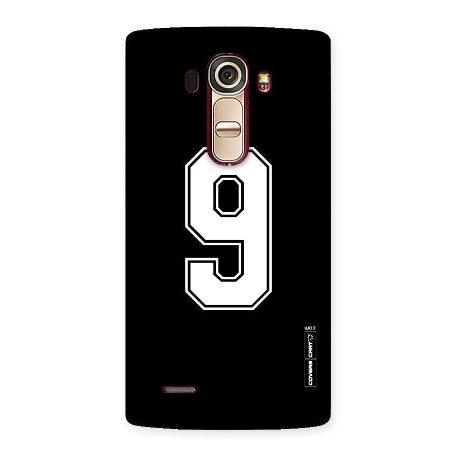 Number 9 Back Case for LG G4