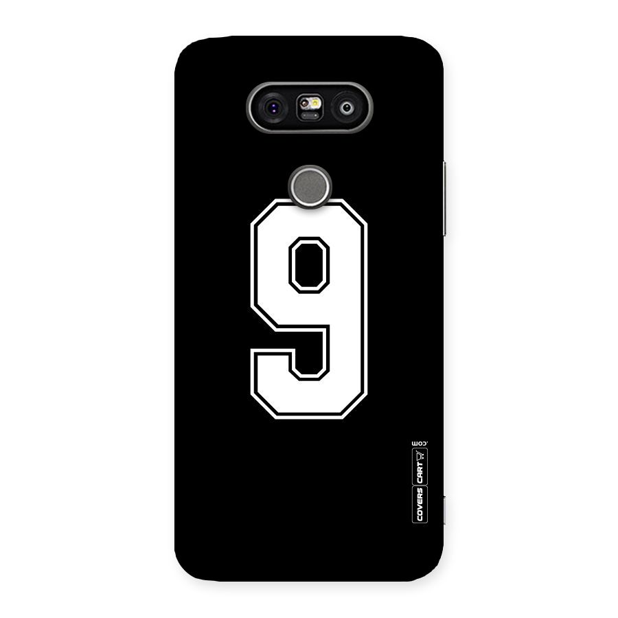 Number 9 Back Case for LG G5