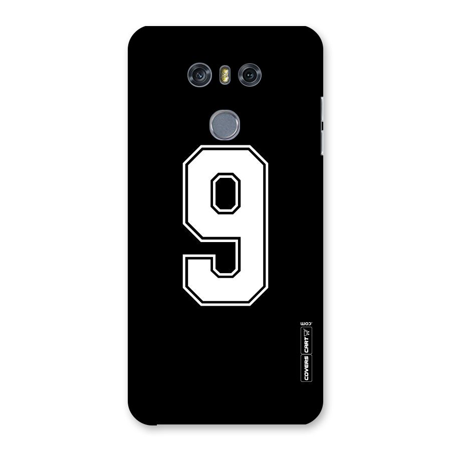 Number 9 Back Case for LG G6