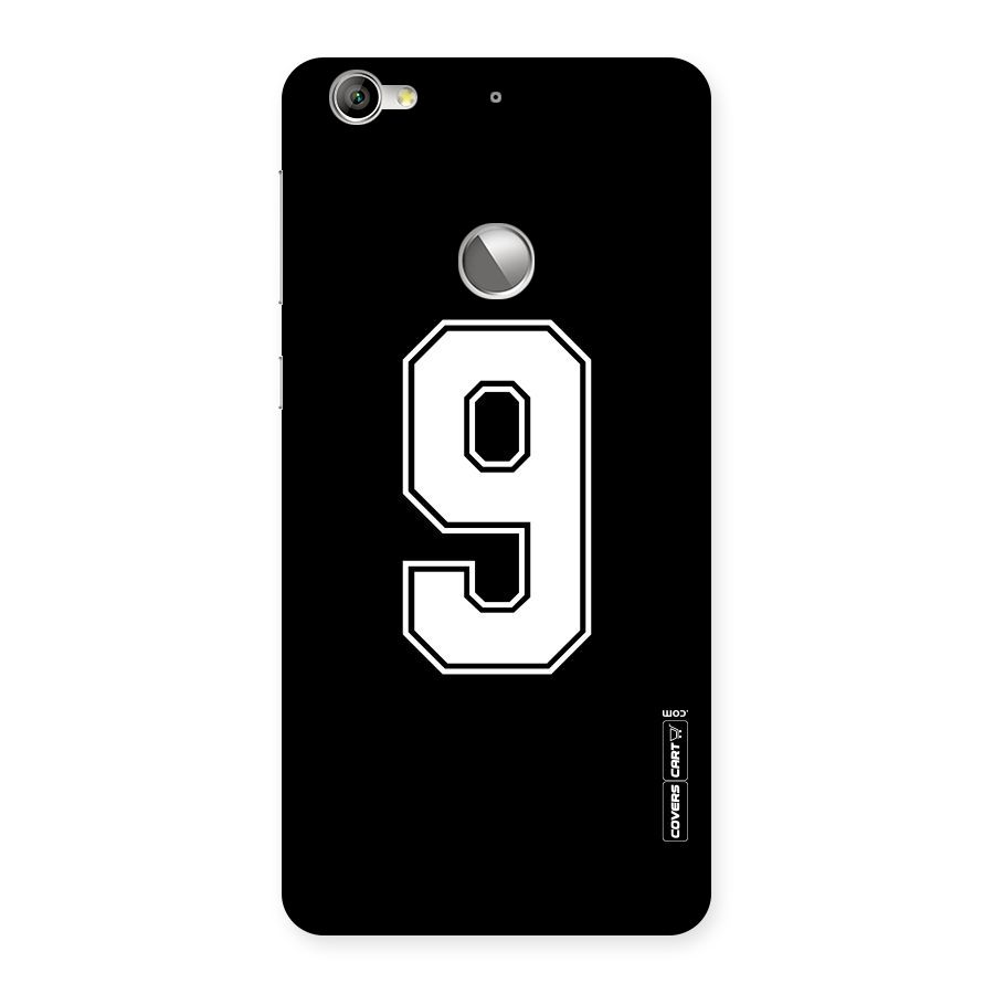Number 9 Back Case for LeTV Le 1s