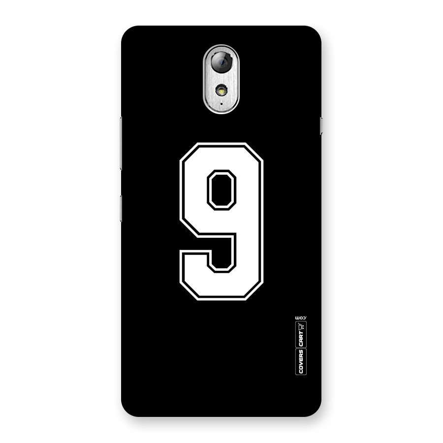 Number 9 Back Case for Lenovo Vibe P1M