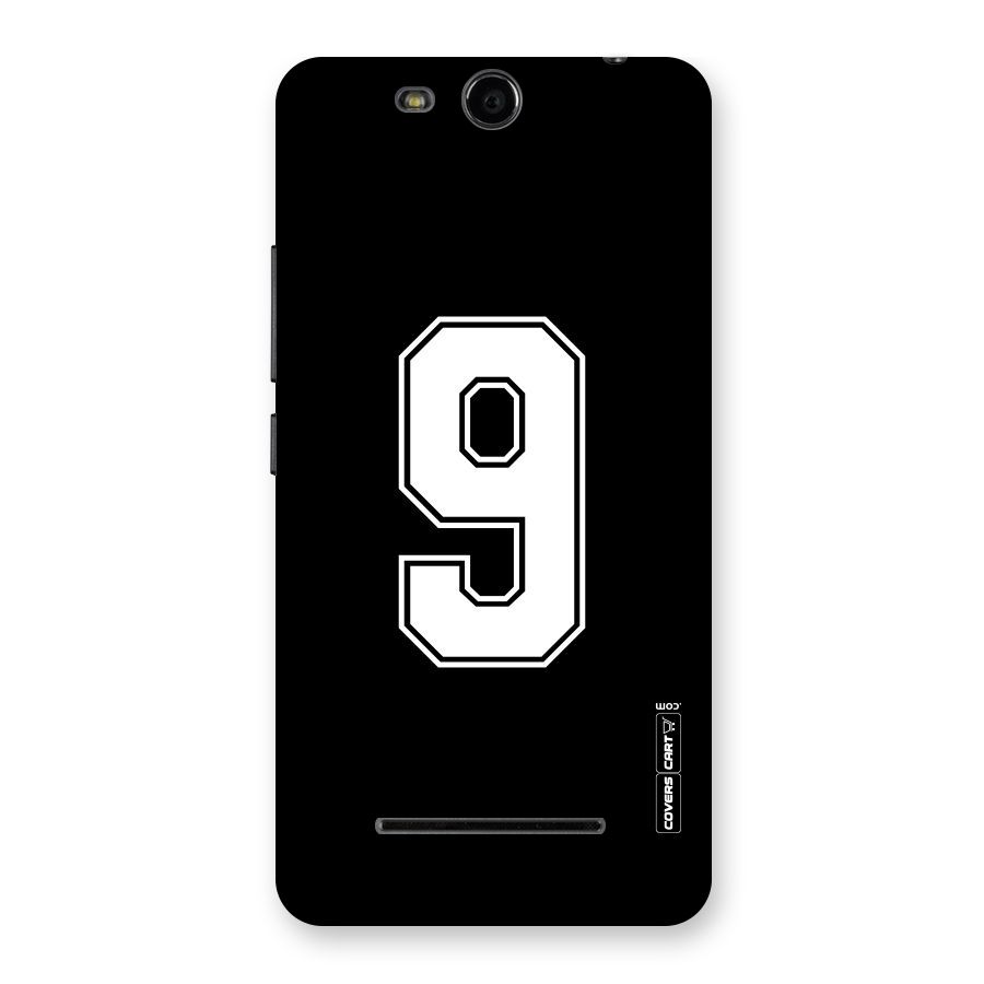Number 9 Back Case for Micromax Canvas Juice 3 Q392